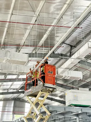 Thi công ống gió HVAC