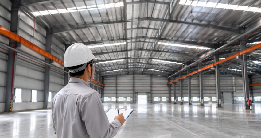 Khảo sát mặt bằng nhà xưởng
