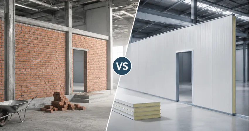Khi nào nên thi công vách panel thay vì xây bằng gạch?