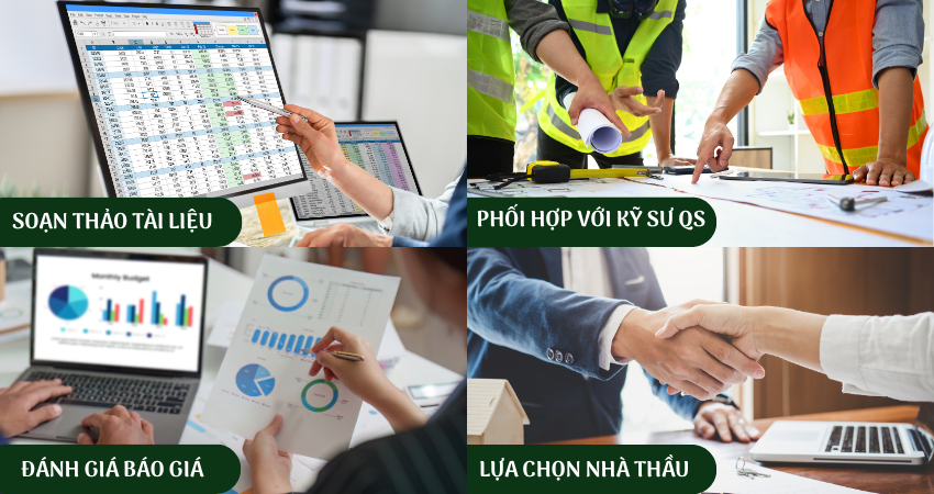 Các bước lập bảng khối lượng BOQ