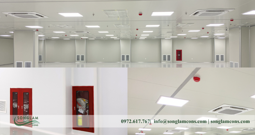 Hạng mục PCCC thực hiện trong dự án FLEXTEC OONISHI